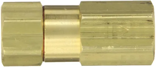 Miniatura 2 de Control Devices -IC25-AB Válvula de retención de latón, tipo de paleta, 1/4 "NPT hembra