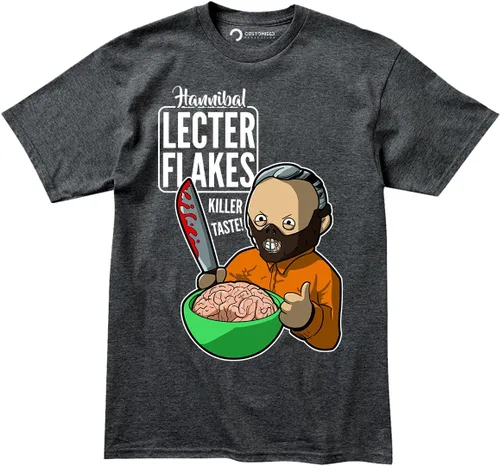 Miniatura 11 de Funny Hannibal Lecter Flakes - Camiseta de cereales Killer Taste para hombre - Merch Hannibal - Camiseta asesina de cereales - Merch