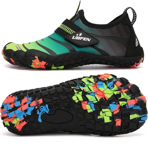 UBFEN - Zapatos para el agua para niños y niñas, acuáticos y livianos, de secado rápido para ir a la playa, practicar deportes y natación, es como