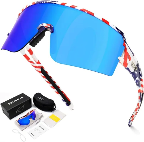 Miniatura 12 de AVV Gafas de sol polarizadas para ciclismo, deportivas, con protección UV400, para pesca, conducción, correr, béisbol, para hombres y mujeres Marcos