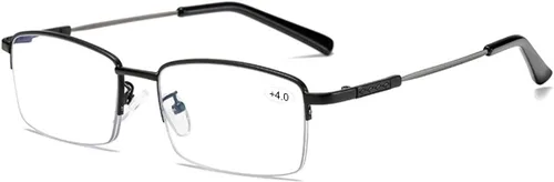 Miniatura 10 de MIRYEA Lentes de lectura progresivos multifocales para computadora, bloqueo de luz azul, sin línea, lectores multifocales para hombres y mujeres