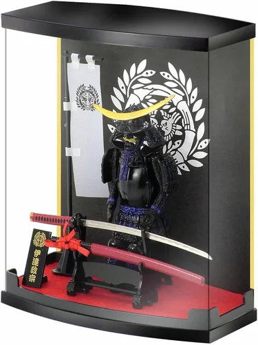 Figura de samurái de Meister Japan Date Masamune, armadura ideal para decoración del hogar y regalo, guerrero japonés legendario | Impresionante