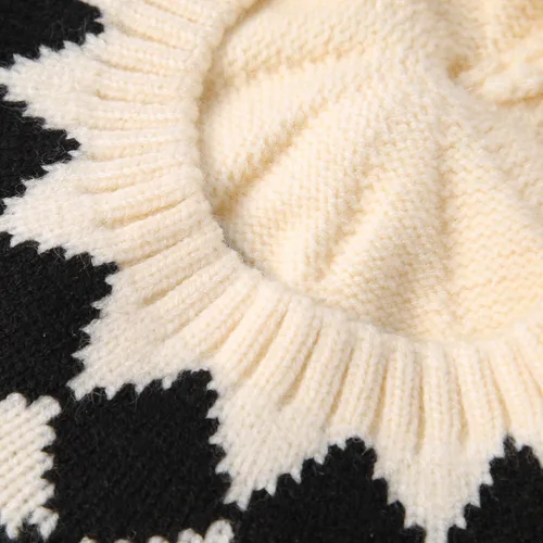 Miniatura 9 de Gorros de boina de perlas para bebés y niñas, sombreros de lana para fiesta de bebé, sombreros de primavera y verano, accesorios para bebés de 2 a 6
