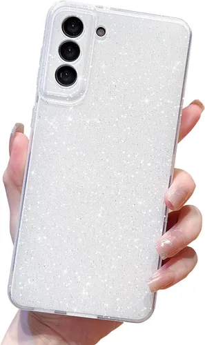 Miniatura 97 de MINSCOSE Compatible con Samsung Galaxy S22 Plus Case, Bonito Color Neón Brillante, con Purpurina Brillante Delgada Resistente a Golpes de Silicona