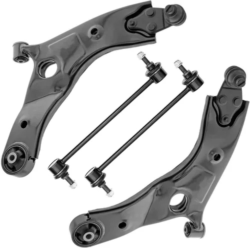 Miniatura 177 de Detroit Axle - Kit de 4 brazos de control delanteros para Ford Mustang 05-10, 2 brazos de control inferiores, 2 puntales 2005 2006 2007 2008 2009