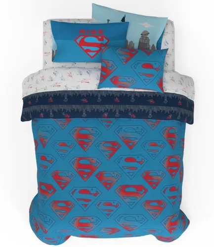 Miniatura 50 de Franco - Juego de ropa de cama para niños, edredón y sábanas supersuaves con funda de almohada, 5 piezas, tamaño individual, Jurassic World, 6A1348