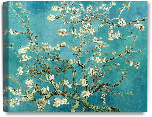 Miniatura 80 de DECORARTS - Serie de pinturas enmarcadas de Vincent Van Gogh (favoritos) – impresión giclée de arte en lienzo.