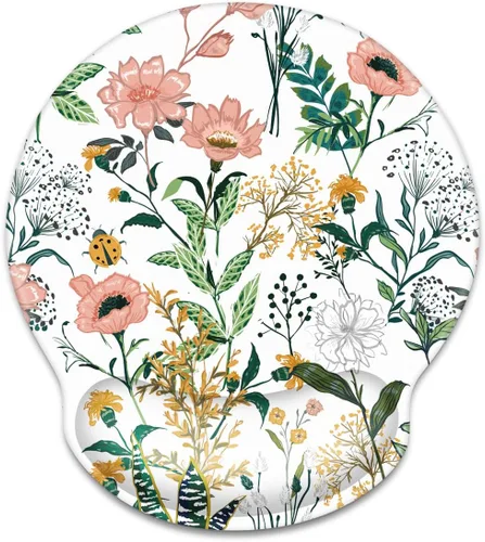 Miniatura 18 de Alfombrilla de mouse con soporte de muñeca, alfombrilla de mouse para hombre, base de goma antideslizante, alfombrilla de mouse para escritorio
