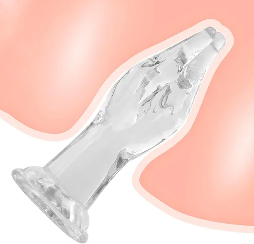 Miniatura 6 de Consoladores de mano realistas, consoladores grandes transparentes de 9.9 pulgadas con fuerte ventosa, juguetes sexuales flexibles para adultos