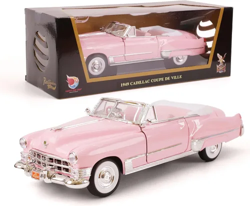 Miniatura 22 de 1948 Tucker Torpedo Escala 1/18 Modelo de Metal Fundido a Presión Premium Colección Clásica Vintage de Aleación de Coches con Vitrina, para Hombres