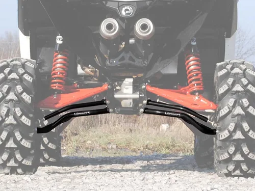 Miniatura 4 de SuperATV Brazos A Traseros De Alta Liquidación Para Can-Am Maverick XMR/DPS/XRS/MAX (Ver Ajuste) - Negro