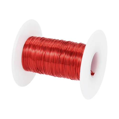 Miniatura 18 de MECCANIXITY - Alambre magnético de calibre 46 AWG - 0.04mm Hilo de cobre esmaltado - Bobina de alambre magnético de 14669 pies (4471m) - 50g Grado F