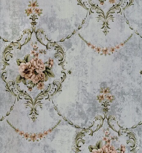 Papel tapiz de damasco para despegar y pegar, extraíble, autoadhesivo, papel de contacto, revestimiento de pared, rollo decorativo de 17.71 x 118