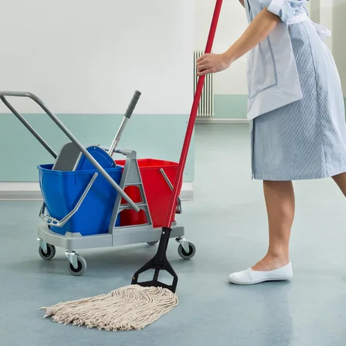 Miniatura 4 de Matthew Cleaning - Paquete de 6 trapeadores de algodón de 16 onzas, cuerda abierta de algodón, recambios de cuerda resistente, mezcla universal