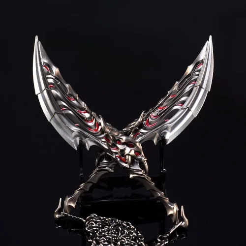 Miniatura 5 de Superbuybox Cuchillo de Valorant, figuras de acción de artes marciales, colección de juegos, llavero, decoración de escritorio, mochila, colgante