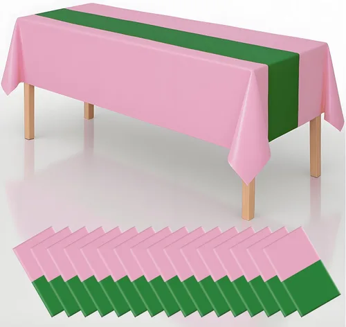 Miniatura 10 de 4 manteles de decoración de fiesta de cumpleaños 2 en 1 con estampado de patas, 54 x 108 pulgadas, mantel de pata de pata, mantel rectangular