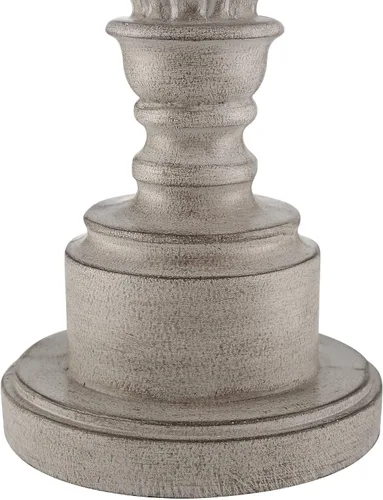 Miniatura 5 de Regency Hill Bertie - Juego de 2 lámparas de mesa estilo rústico francés tradicional de 28 pulgadas de alto, juego de 2 candelabros naturales