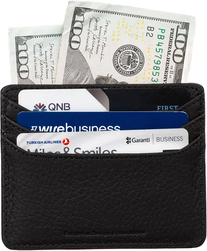 Miniatura 6 de Grande-3633 Fundas para Tarjetas, Negro, Minimalista