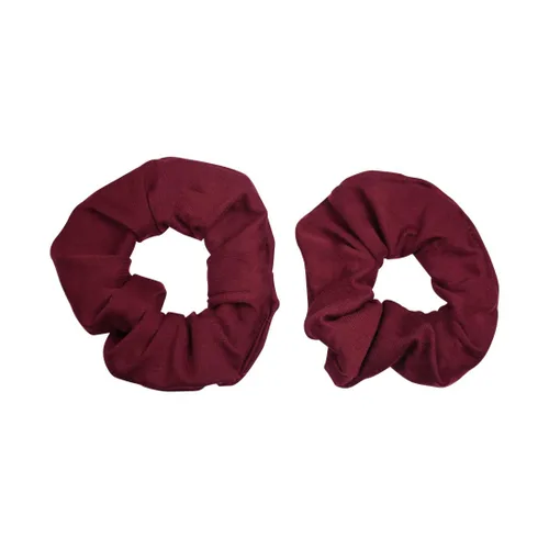 Miniatura 22 de Set of 2 Large Solid Scrunchies (Beige)