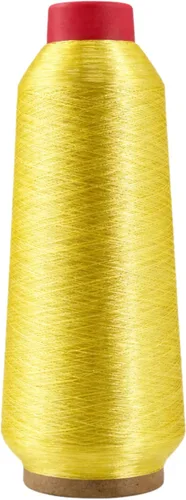 Miniatura 40 de Mandala Crafts Juego de hilo de bordado dorado antiguo metálico – 3281 yardas de hilo dorado antiguo para máquina de coser a mano, aguja de punto