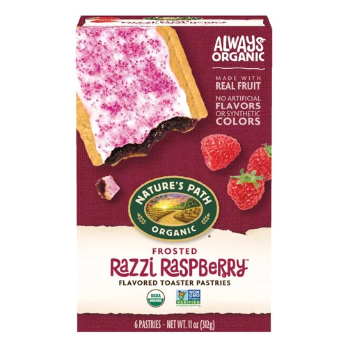 Miniatura 15 de Natures Path, Tostadora Pastries Frosted Wildberry Acai Organic 6 unidades, 11 onzas