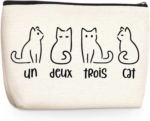 Miniatura 34 de Wenboco Bolsa de cosméticos con temática de ratón de dibujos animados para mujeres, cumpleaños, esta chica corre en aperitivos, bolsa de maquillaje