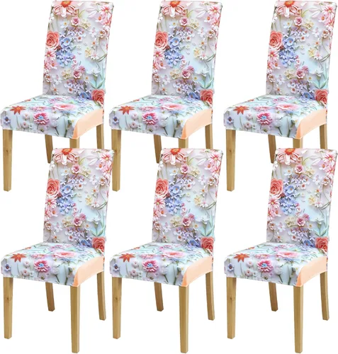 Miniatura 57 de BIETYONE - Fundas para sillas de comedor, juego de 2 fundas para sillas de comedor o cocina, lavables, protectoras, para sillas Parsons