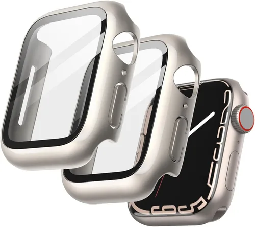 Miniatura 16 de JETech Funda con protector de pantalla para Apple Watch SE 3/2/1 (2025/2022/2020)/Series 6 5 4 de 1.575 pulgadas, cubierta protectora total, Negro