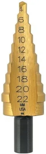 Miniatura 5 de Broca escalonada UniBit, de Irwin Tools, de 3/16 a 1/2 pulgada