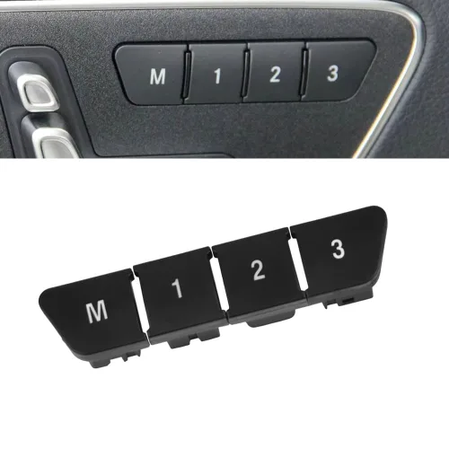 Miniatura 10 de Botones de interruptor de apertura de apertura de cerradura de puerta interior para Benz W204 W212 W166 Front Left Driver Side Door Lock Switch