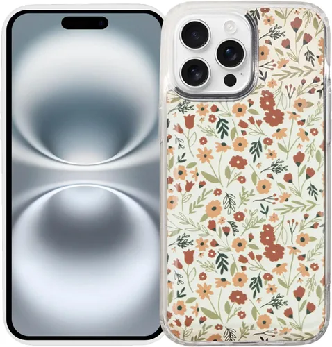 Miniatura 26 de Walli Fundas para iPhone 17 Pro, estética, magnética, compatible con cartera magnética y accesorios, bonita funda de piel vegana para iPhone 17 Pro