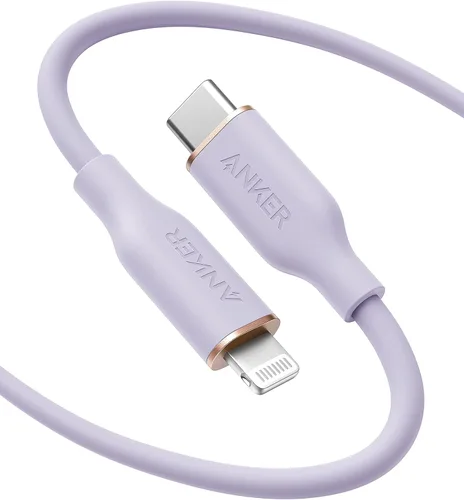 Miniatura 18 de Anker Cable USB C a Lightning, cable certificado MFi para iPhone 13 Pro 12 Pro Max 12 11 X XS, soporta entrega de energía (3 pies, blanco nube)