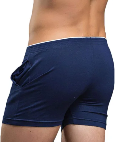 Miniatura 2 de Rexcyril Pantalones cortos de algodón para correr y entrenar para hombre