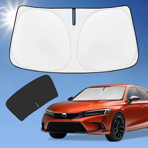Miniatura 88 de para Dodge RAM 1500 2019-2024 2025 2026 Parasol Parasol para Parabrisas Cubierta - 4 Capas Parasol para Ventana Delantera para RAM1500 2Puertas