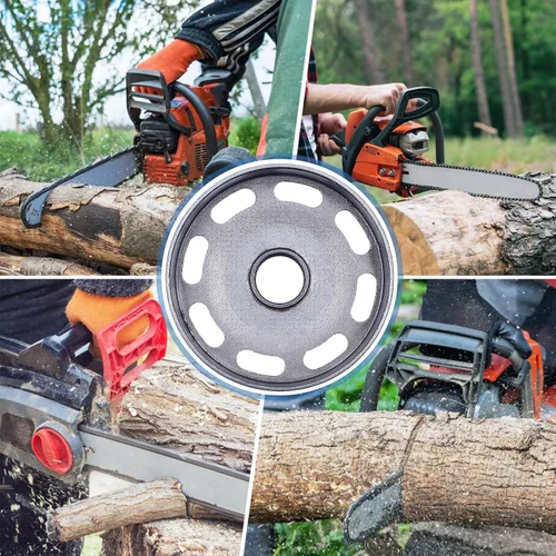 Miniatura 7 de . Kit de ajustador de cadena de engranaje helicoidal de tambor de embrague 7T para Husqvarna 435 435E 440 440E motosierra 505441501