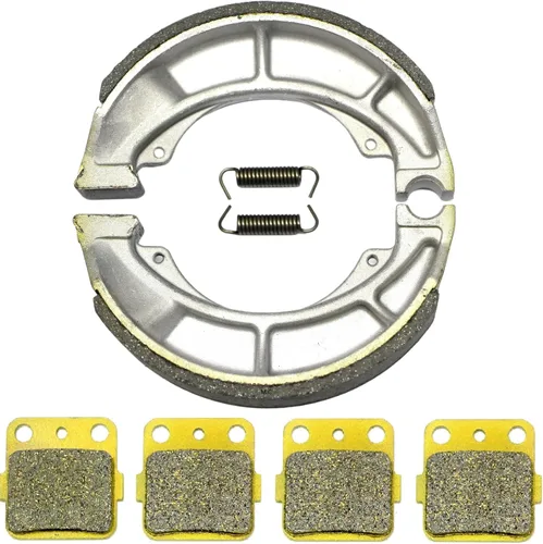 Miniatura 2 de Frenos delanteros traseros Pastillas de freno Tambor para Suzuki LT-Z250 LTZ250 Quadsport 250 2004 2005 2006 2007 2008 2009 FA84 S636 MC0230