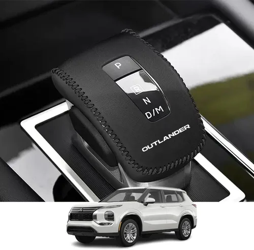 Miniatura 10 de Accesorios de interior personalizados para Mitsubishi Outlander 2022 2023 2024 Outlander PHEV 2023 2024 Cubierta de pomo de cambio de marcha