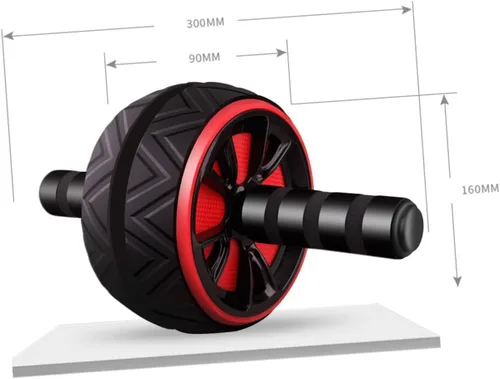 Miniatura 3 de SUPVOX Equipo de ejercicio abdominal, rueda de gimnasio abdominal, rueda de ejercicio abdominal, rodillo, accesorios de ejercicio, rodillo