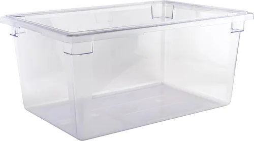 Miniatura 7 de Winco Caja de almacenamiento de alimentos de policarbonato, 12 x 18 x 3-1/2 pulgadas