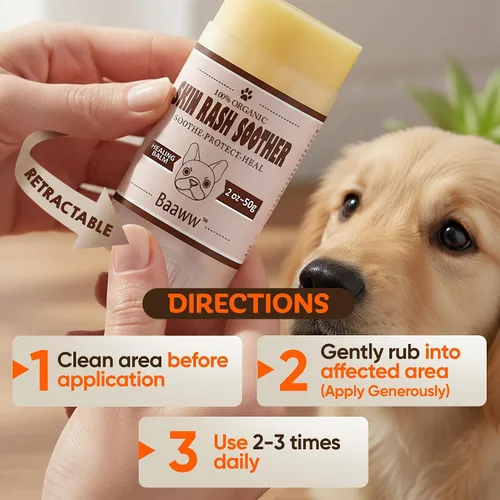 Miniatura 6 de Tratamiento para Irritación de la Piel de Perros - Calmante para Hot Spots, Tratamiento de la Piel para Perros, Loción Anti-Picazón, Alivio