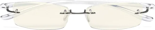 Miniatura 6 de CessBlu Lentes de lectura para computadora para hombres y mujeres, filtro de luz azul, antirreflejos, protección contra rayos UV, lentes de lectura