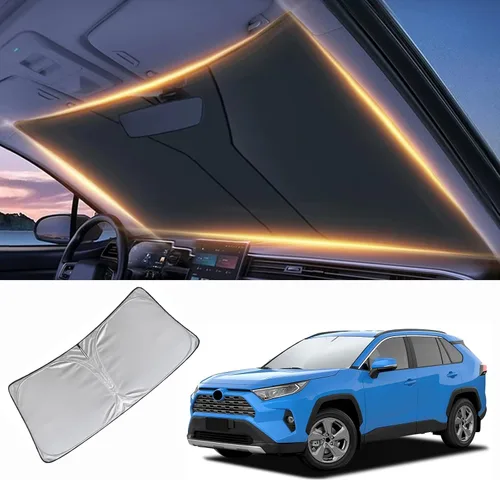 Miniatura 9 de Parasol para parabrisas delantero, protector de visera, accesorios para automóvil