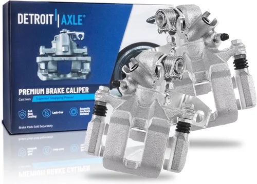 Miniatura 120 de Detroit Axle - Pinza de freno trasera izquierda para Chevrolet Equinox Captiva Sport GMC Terrain Saturn Vue Pontiac Torrent Pinza de freno lateral
