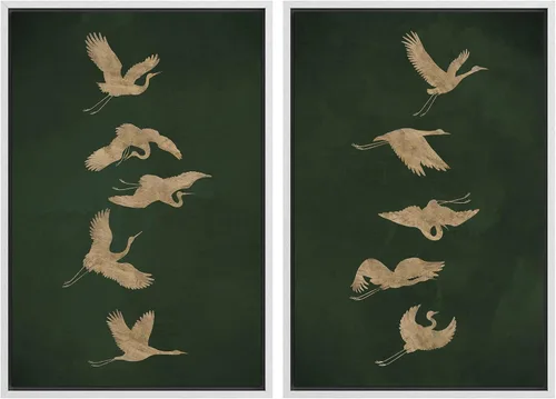Miniatura 135 de SIGNWIN Lienzo enmarcado para pared, ilustraciones abstractas texturizadas en tonos beige terrosos, arte moderno, decorativo, contemporáneo