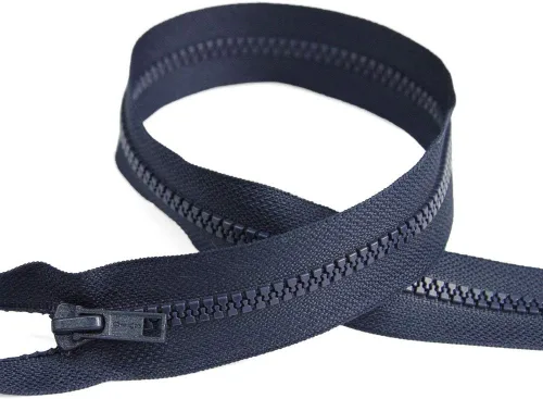 Miniatura 8 de Cremalleras de extremo abierto #5 de 18 pulgadas de largo con dientes de plástico, azul Alice, marca Bias Bespoke