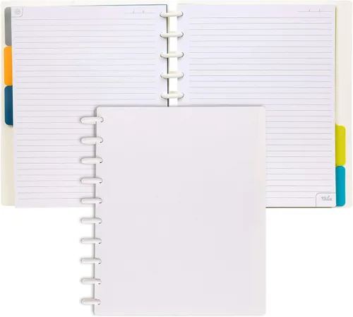 Miniatura 26 de Talia - Cuadernos de notas con tapas, planificador, personalizables, (Azul de Verano, Junior (5.5 pulgadas x 8.5 pulgadas)) Azul verano