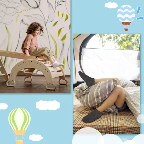 Miniatura 6 de Calcetines para niños, 25 pares de calcetines tobilleros para niños y niñas, calcetines de corte bajo sólido suave para la escuela para niños de 1 a