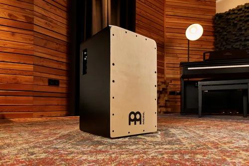 Miniatura 2 de Meinl Percussion - Cajón de percusión con cuerdas metálicas en el interior - FABRICADO EN EUROPA - Madera de abedul báltico, Serie Snarecraft