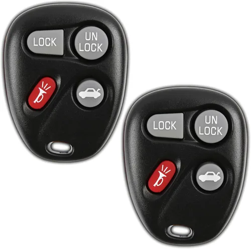 Miniatura 9 de KeylessOption Llavero de repuesto para Buick Century Regal Riviera La Sabre Oldsmobile Intrigue Pontiac Grand Prix Remote, 4 botones 10246215