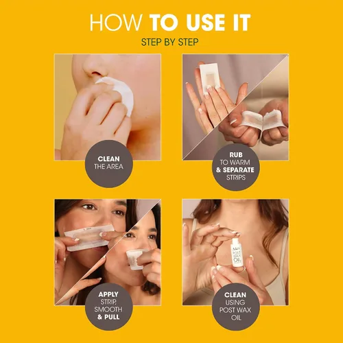 Miniatura 4 de Nad's Tiras de cera facial